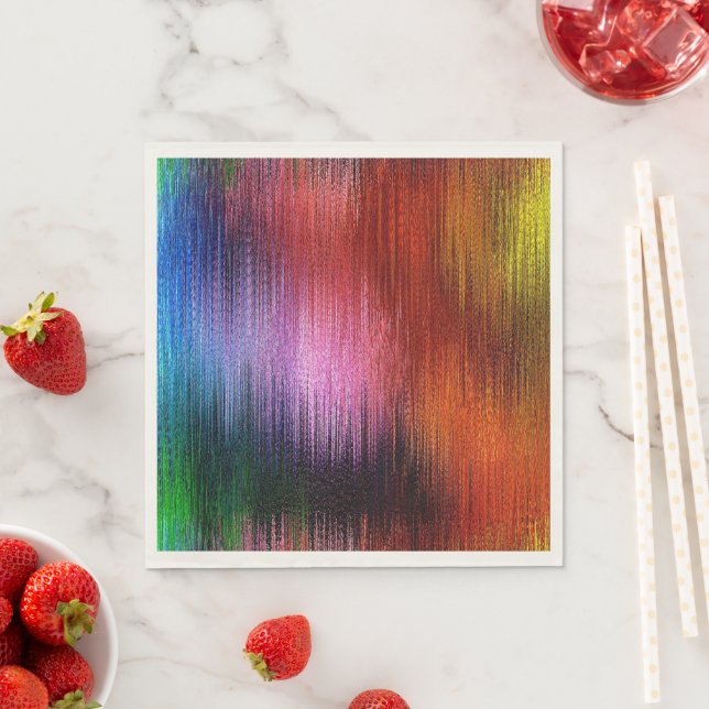 Colorful Background Pattern Napkins (Insitu)
