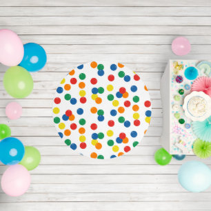 Colorful Ball Pattern Kids Bedroom Outdoor Rug