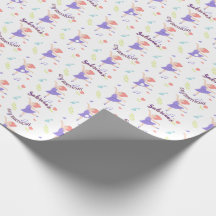 Colorful Ballerina Girls' Birthday Pattern