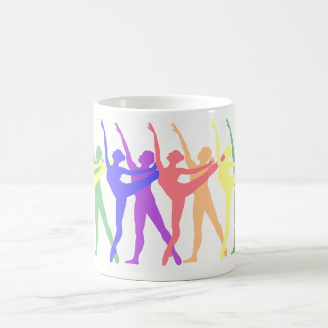 Colorful Ballet Dance Mug (Center)