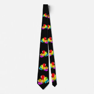 Colorful Balloons - Happy Party Neck Tie