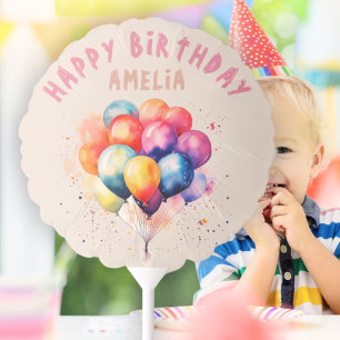 Colorful Balloons Kids Birthday Party Balloon