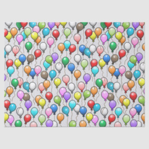 Colorful Balloons Tissue Paper