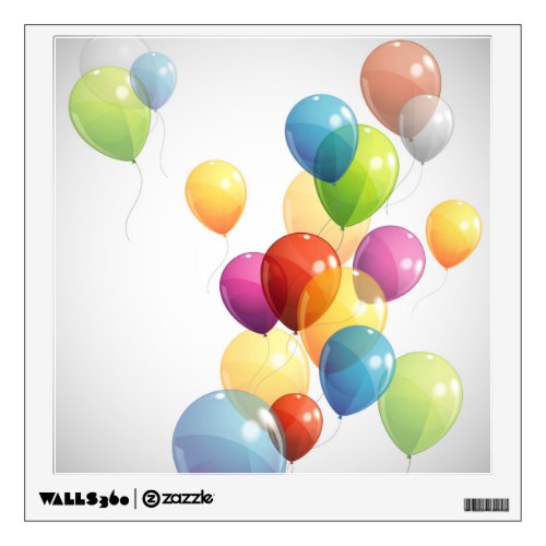 Colorful Balloons Wall Decal