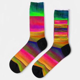 colorful bands socks