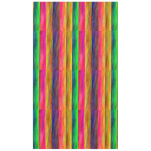 colorful bands tablecloth