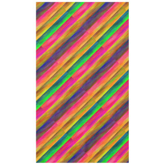 colorful bands tablecloth