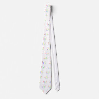colorful banjos neck tie
