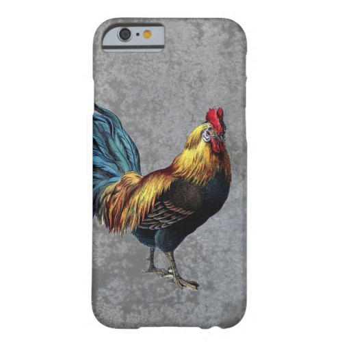 Colorful Bantam Rooster Barely There iPhone 6 Case