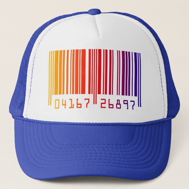 Colorful Barcode Cap (Front)