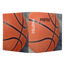 Colorful Basketball 2" Photo Album