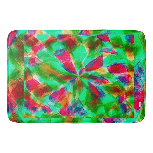 Colorful Bath Mat (Front)