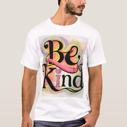 Colorful Be Kind T_Shirt