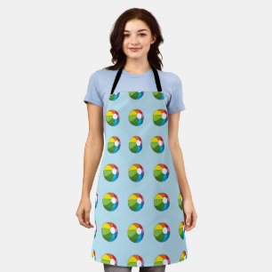 Colorful Beach Ball Apron