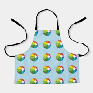 Colorful Beach Ball Apron
