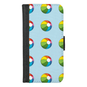 Colorful Beach Ball iPhone 8/7 Wallet Case