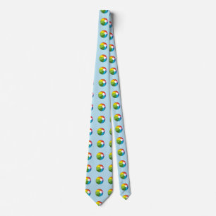 Colorful Beach Ball Neck Tie