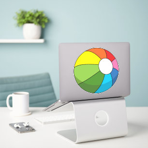 Colorful Beach Ball Sticker