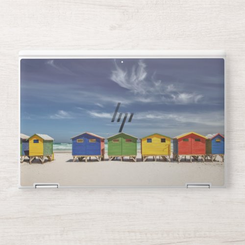 Colorful Beach Houses  Muizenberg South Africa HP Laptop Skin