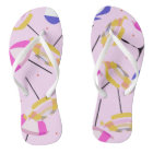 Colorful Beach Umbrellas With Red Polka Dots Patte