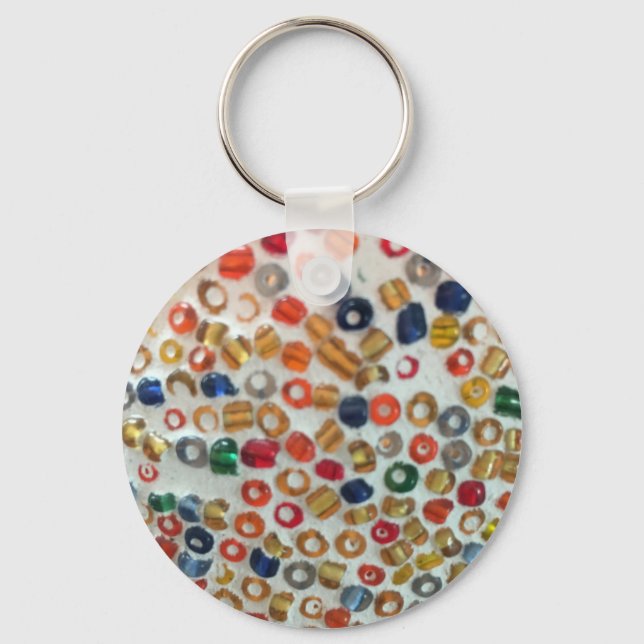 Colorful Beads Keychain (Front)