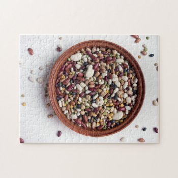 Colorful Beans Jigsaw Puzzle by StarStock at Zazzle