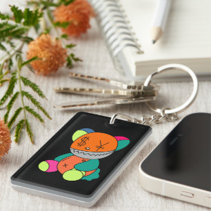 Colorful bear keychain