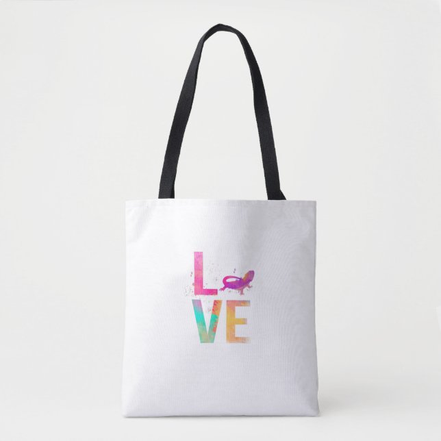 Colorful Bearded Dragon Mom Gifts Bearded Dragon  Tote Bag (Front)