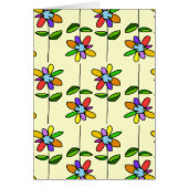 colorful & beautiful flowers pattern (Front)