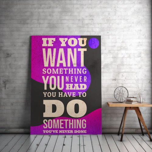 Colorful Beautiful Motivational Quote Poster