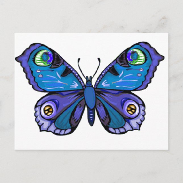 Colorful Beauty 2 Postcard (Front)