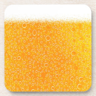 Colorful beer beverage coaster