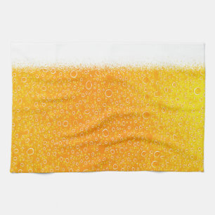 Colorful beer kitchen towel