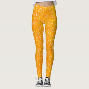 Colorful beer leggings