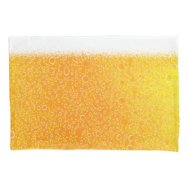 Colorful beer pillow case (Front)