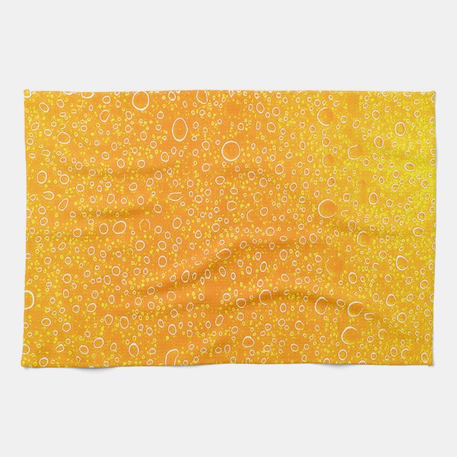Colorful beer tea towel (Horizontal)