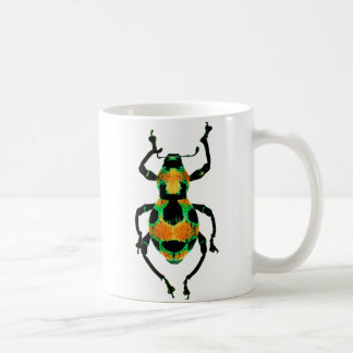 Colorful beetle mug