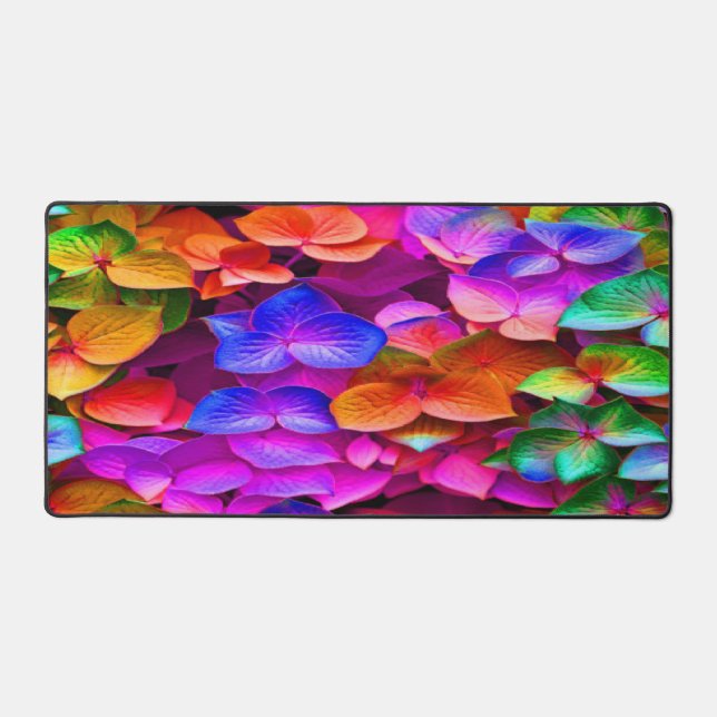 Colorful Begonia - Desk Mat (Front)