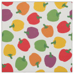 Colorful Bell Peppers Fabric