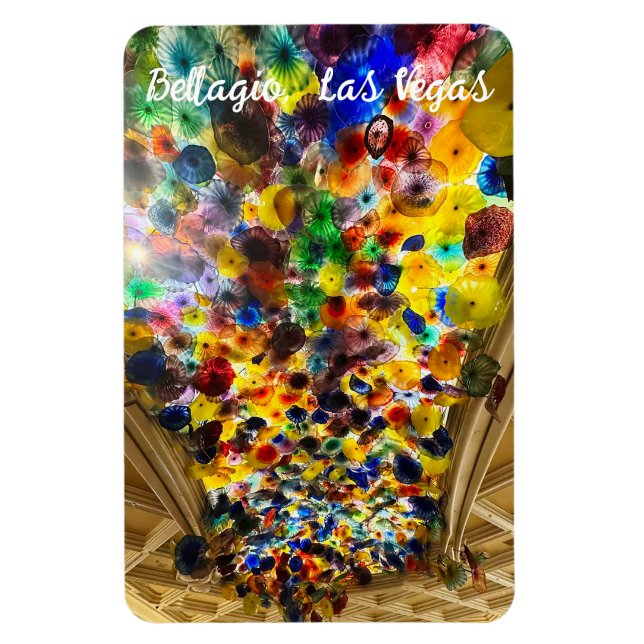 Colorful Bellagio Ceiling  Magnet (Vertical)
