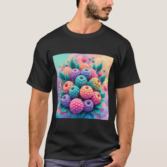Colorful berries T-Shirt (Front)
