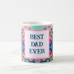 Colorful berries with Best Dad Ever Coffee Mug