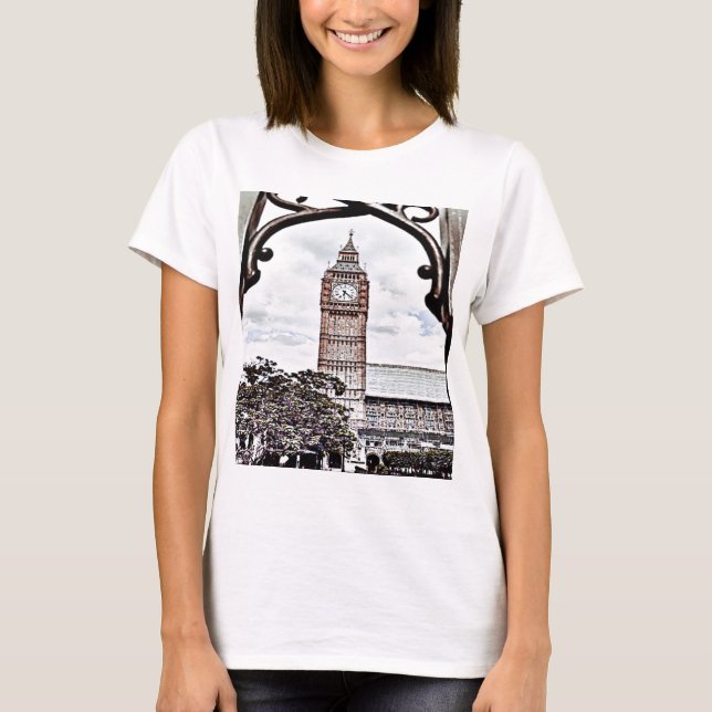Colorful Big Ben T-Shirt (Front)