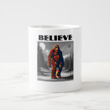 Colorful Bigfoot Humorous Quote for Believers