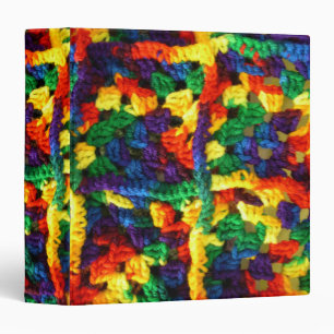 Colorful Binder For the Crocheter in Your Life.
