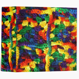 Colorful Binder For the Crocheter in Your Life.