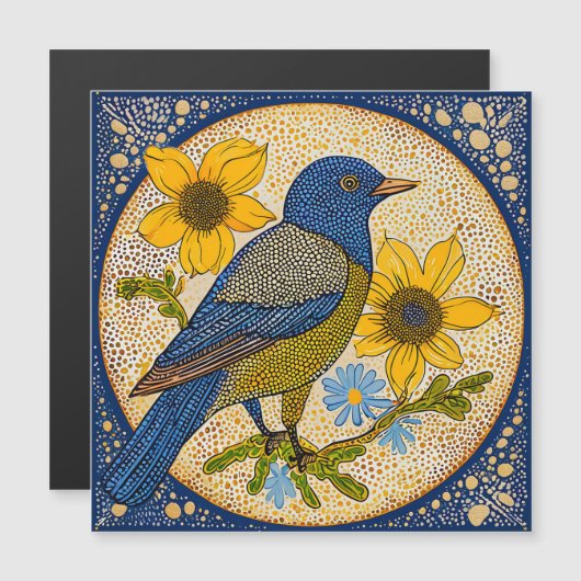 Colorful bird  (Front/Back)