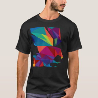 Colorful bird family funny T-Shirt