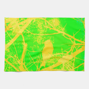 Colorful Bird Kitchen Towel