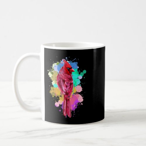 Colorful Bird Lover Birdwatching Birding Animal Re Coffee Mug